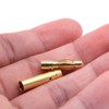 CENPEK 20 Pairs 4mm Gold-Plated Brass Bullet Banana Plug Male