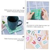 Gadpiparty 20pcs Cross Stitch Mesh Canvas Sheets for Embroidery DIY
