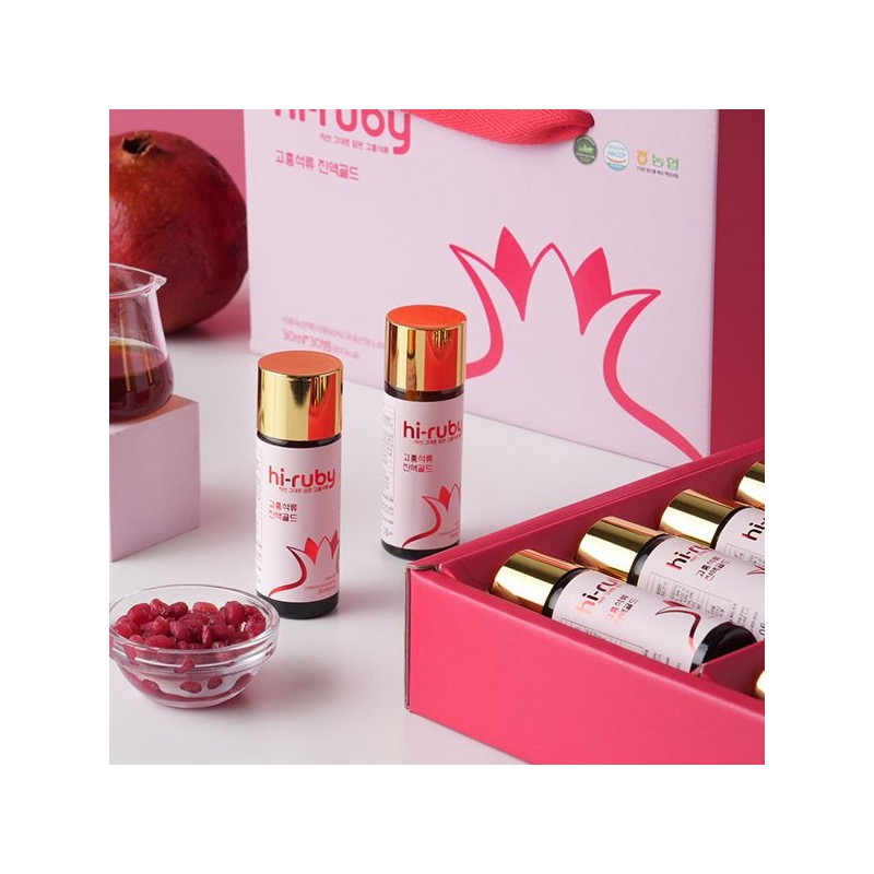Farmer's Garden 고흥 석류 진액골드 30mlx30병(선물세트) Gohung Pomegranate Extract Gold
