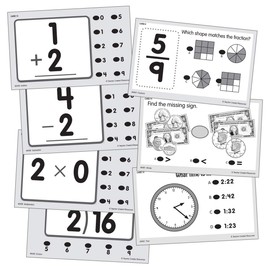 Teacher Created Resources Power Pen Learning Math Quiz Cards - Set of 7