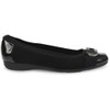 Anne Klein ULIVERA Ballet Flat,Black,7.5
