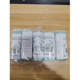 VOK 8 Gallon Trash Bags with Cute Butterfly Printed 125 Counts