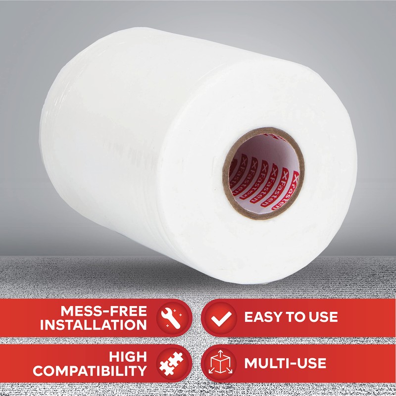 XFasten Waterproofing Membrane Sheet, 8” x 75 Ft Shower Waterproofing