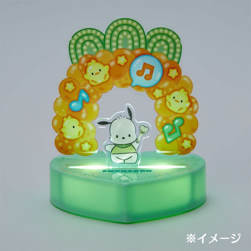 Sanrio 708241 Pochacco Acrylic Stand with Light, Tokimeki Guessing Goods