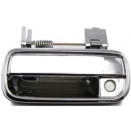 KarParts360 for Toyota Pickup 1989-1995 Exterior Door Handle Front, Driver Side Chrome | with Key Hole | Trim:All Submodels | TO1310144 | 6922089111-PFM