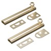 MaozyHomie 4 Inch Solid Brass Surface Bolt, Heavy Duty Concealed