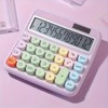 Calculator with display, 12-bit large button, easy to use automatic