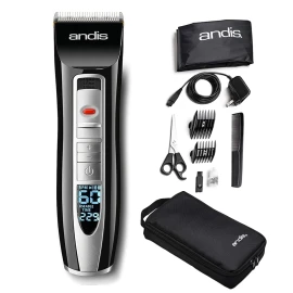 Andis Cordless Hair Trimmer Kit with Travel Case, Adjustable Speed - 24440