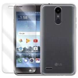For LG Screen Protector Ultra-Thin Soft TPU Case f LG Aristo 3 LM-X220MA Cellphone USA