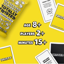 Gamely Six Second Scribbles: Totally Twisted | The expansion for Six Second Scribbles