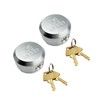 RESET-903 Keyed Alike Heavy Duty Hidden Shackle Padlock for Chain,