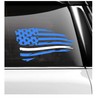 EMS Support Decal- White Thin Line