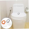 TEHAUX 2pcs Sticky Toilet Lid Lifter Convenient Bathroom Accessories for