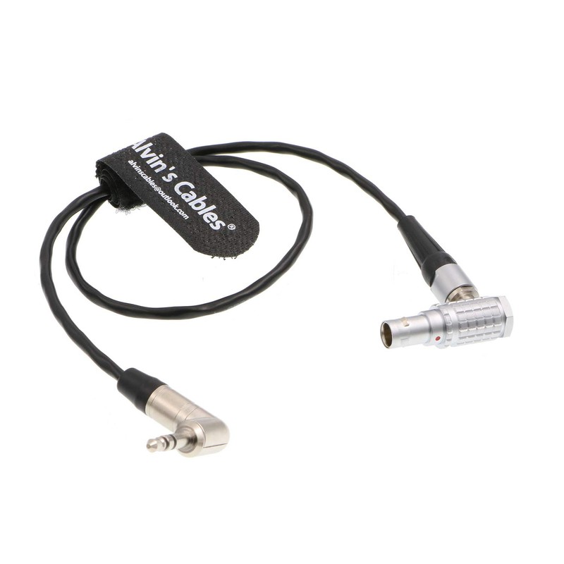 Alvin's Cables Red Komodo Timecode Cable Tentacle Sync 3.5 mm