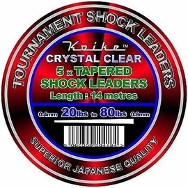 koike Tapered Shockleader - 20lb to 80lb - (Spool of 5 Leaders)
