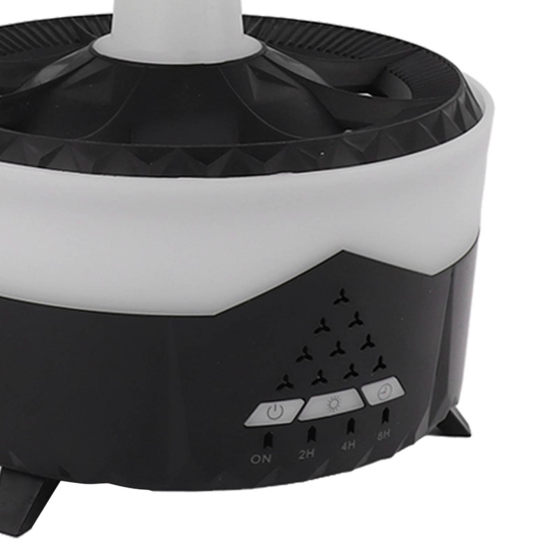 UFO Raindrop Humidifier with Colorful Lights Remote Control Timing Humidifier