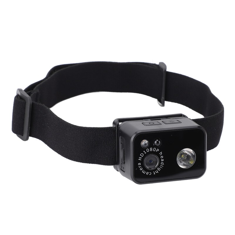 Headlamp Camera 3W LED 1080P 2MP Smart Sensor Headlamp Wearable