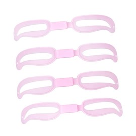 NOLITOY 5 Eyebrow Assistant Suit Eyebrow Stencil Kit Eyebrow Card Eyelash Tool Lady Tools Eyes Makeup Shaper Kit Eyebrow Drawing Tools Eyebrow Shaper Kit for Women DIY Eyebrow Tool Pink