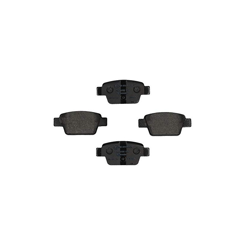 Brembo P 23 080 Bremsbelagsatz, Scheibenbremse - (4-teilig)