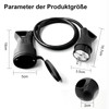 Schuko Plug + Schuko Coupling, Plug 230 V, Waterproof Power