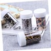 TOVINANNA Leopard Nail Art Stickers Decorative Transfer Foils for Creative