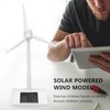 VBESTLIFE Mini Solar Windmill Toy, Educational Science Teaching Desk Windmill