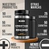 Black 1kg Creatina Glutamina 50 Servicios Varios Sabores