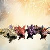 Tumbler Straw Buddy Dragon Guardian Straw Figurine 3D Printed:_Ice