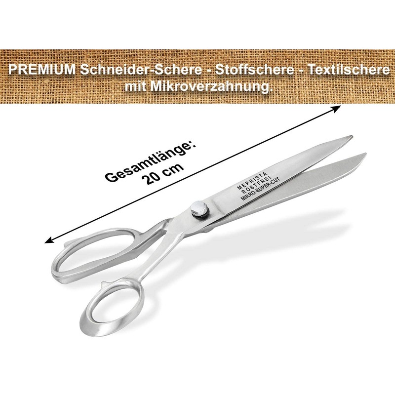 Professional Fabric Scissors Dressmaking Scissors Textile Scissors with Micro Teeth