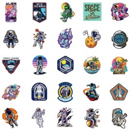 Astronaut 10 Random Space Cosmos NASA Stickers Adventure Decals Laptop Yeti Free Shipping!