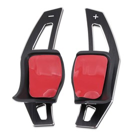 Aluminum Steering Wheel Paddle Shifter Extensions Covers Fit for VW Volkswagen Golf 5 MK5 6 MK6 GTI R32 Scirocco CC