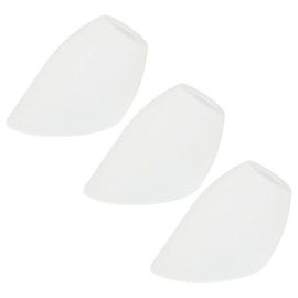 PRETYZOOM 3pcs 35mm Plastic Lampshade Horseshoe Lampshade Replacements White Lamp Shade Cover for Stand up Lamp Small Lamp Shades for Floor Lamps Floor Lamp Shade Lamp Cover