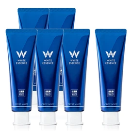 White Essence Crystal White Whitening Toothpaste Premium Mint Flavor Teeth Whitening (Crystal White 6 pieces)