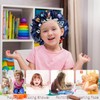 BHAHB 2 PCS Kids Bonnets for Girls Boys Satin Silk