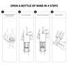 CHEER Electric Wine Opener with USB Rechargeable Lithium Battery with