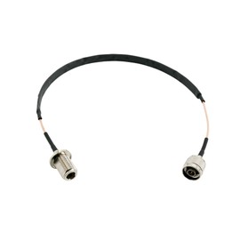 MAAS Elektronik Window Feed-Through 0.5 m N Socket - N Plug - CB - AFU - Operating Radio - WiFi