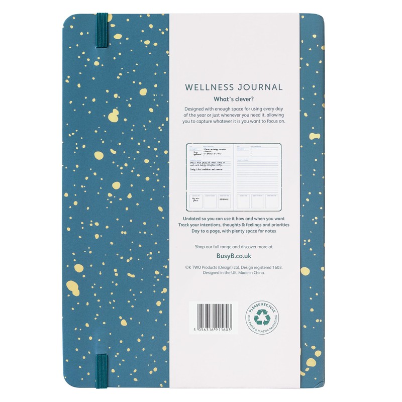 Busy B Wellness Journal - Pine Cover - Compact Journal