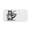 'Cat Playing Fiddle' Pill Box with Tablet Splitter (PI00032759)