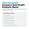 Oral Complete 11-in-1 Dental Probiotics, Bad Breath Treatment Halitosis Tonsil