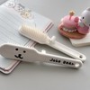 Issh Cooperator Teddy Bear Hairbrush Portable Travel Folding Cute Mini