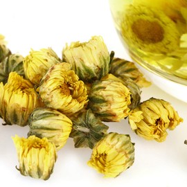 Goofoo Dried Chrysanthemum Taiju Buds, Dried Chrysanthemum Loose Leaf Herbal Tea, Natural, 1.4 ounces, Prefect Gift