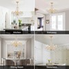 Crystal Chandelier Light Fixture, Modern K9 Crystal Chandeliers for Dining