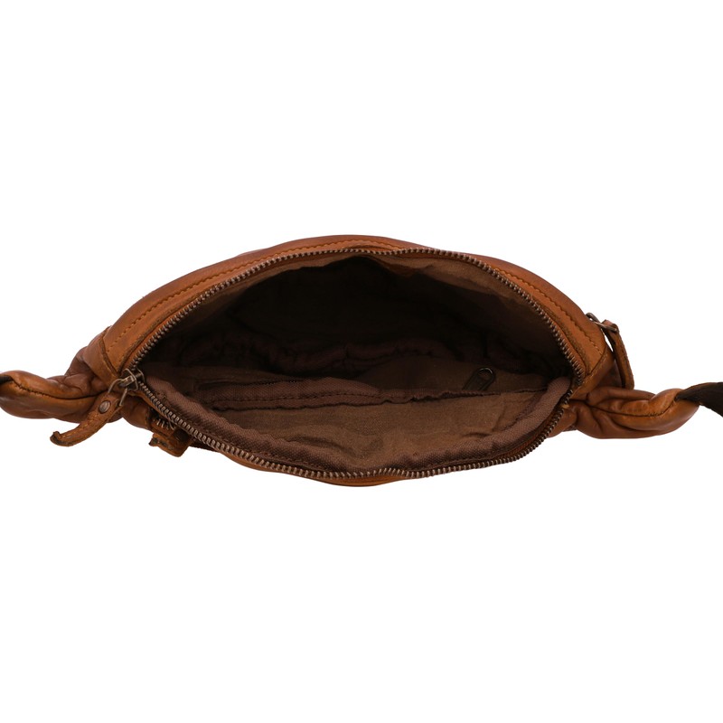 Gusti Spencer Leather Belt Bag for Men and Women, Bum