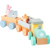 small foot 11470 Wooden Pastel Railway with Small Animal Friends