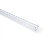 CRL Clear Co-Extruded Bottom Wipe with Drip Rail for 3/8"