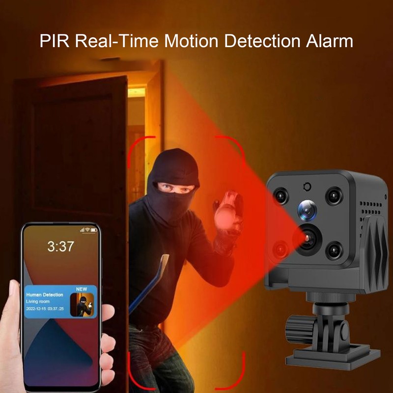 4MP HD Wireless WiFi Security Camera with Light Sensing Night