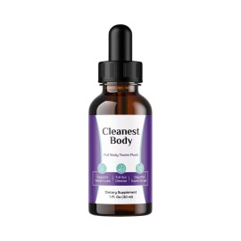 Cleanest Body (1 Pack) Cleanest Body Drops, Clean Body Drops Dietary Supplement