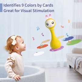 Alilo Smarty Rattle R1 – Interactive Musical Baby Toy with Lights & Sounds | Educational Sensory Toy for Infants 0-12 Months | Ideal Baby Gift