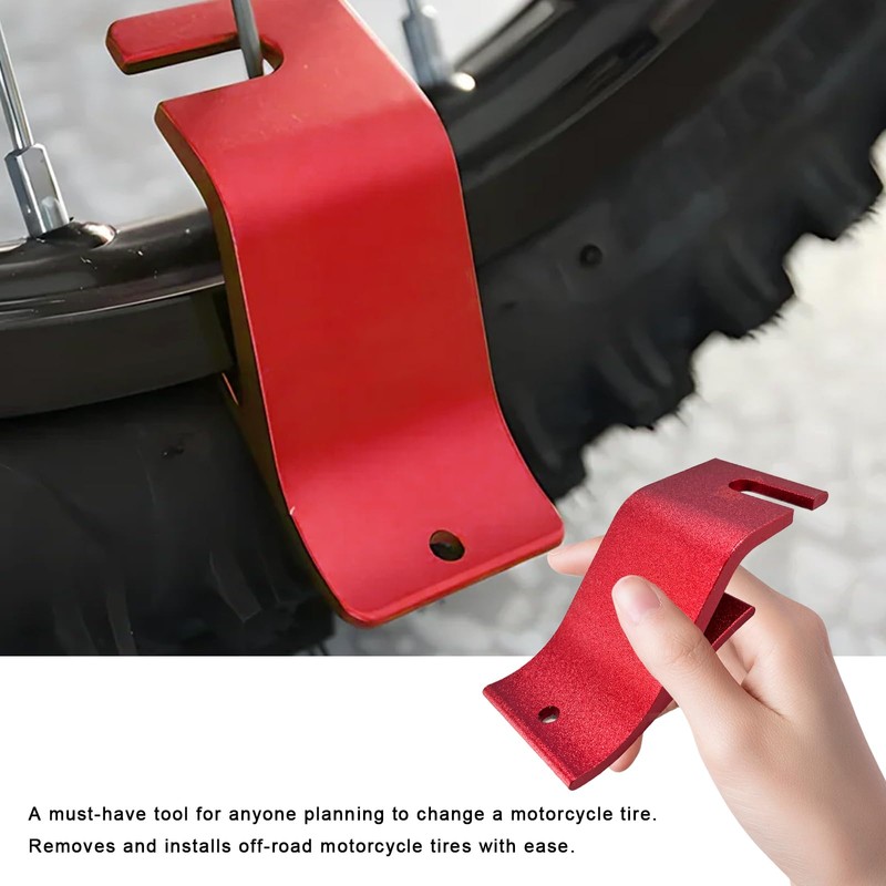 BWBWND Motorcycle Tire Bead Installation Holder Hook, Wheel Tire Removal