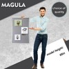 Magula Enclosed Bulletin Board Tamper-Proof Dispaly Case, Aluminium Frame, Shatter